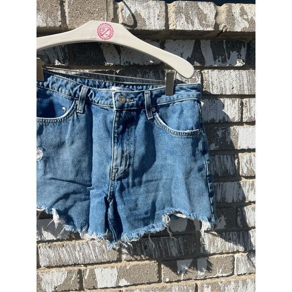 Forever 21 Premium Denim Jean Shorts Woman’s Size 27 - Picture 3 of 8